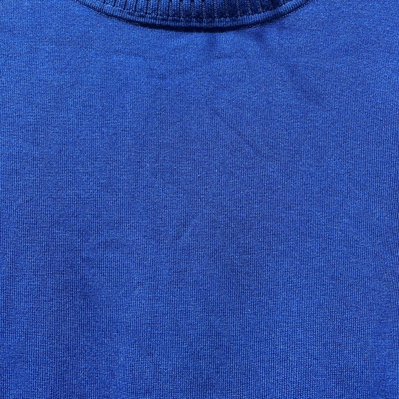Sweater-royal blue turtle neck - Picture 4 of 7